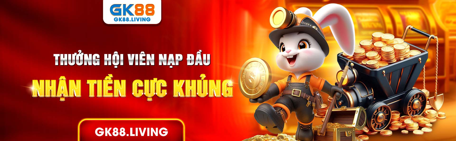 Thưởng hội viên nạp lần đầu tại GK88